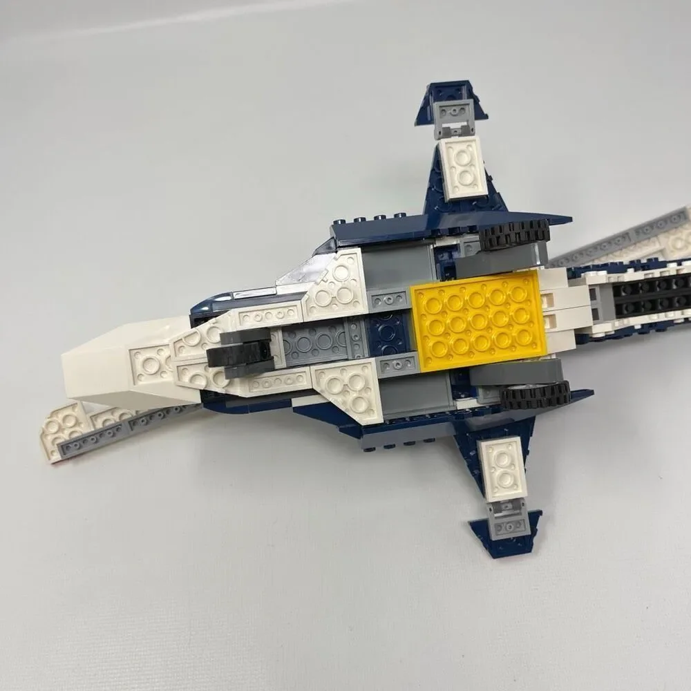 LEGO Creator Set Blue Power Jet Built As Helicopter 31039 3-in-1 Incomplete